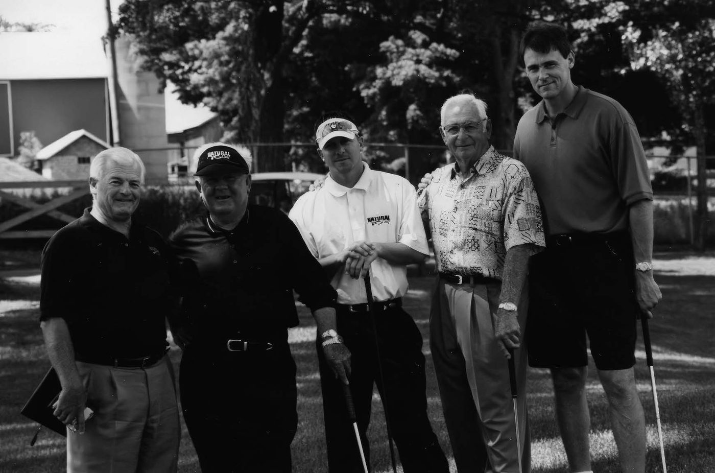 From left: Larry Olson, Moe Norman, Todd Graves, Nick Weslock, and Rick Carlisle.